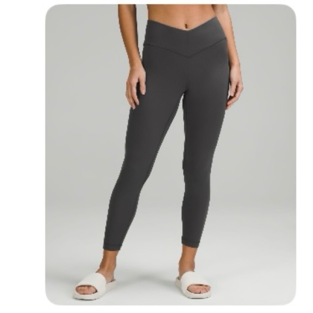 lululemon Align V-Waist Pant 25" // Size 4 // Graphite Grey